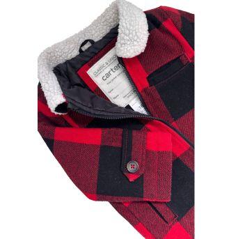 Sobretudo Vermelho Carter`s - 18 meses - Carter`s