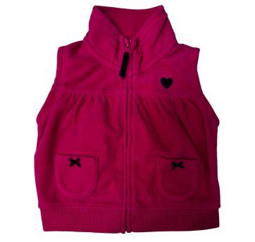 Colete Meia Estação Rosa Carter`s - 6 meses - Carter`s