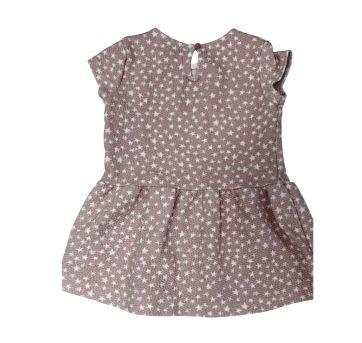 Vestido Rosa Estampado Zara - 12 a 18 meses - Zara Baby
