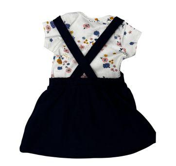 Conjunto Body + Salopete Brandili - 3 meses - Brandili