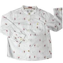Camisa Casual Branca Zara - 3 meses - Zara Baby