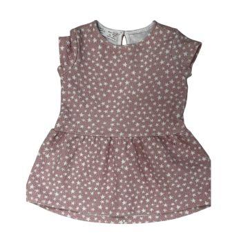 Vestido Rosa Estampado Zara - 12 a 18 meses - Zara Baby