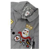 Blezer Listrado Estampado GAP - 6 anos - Gap Kids