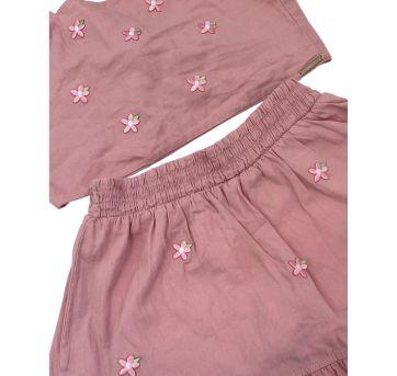 Conjunto Rosa Pituchinhus - 5 anos - Pituchinhus