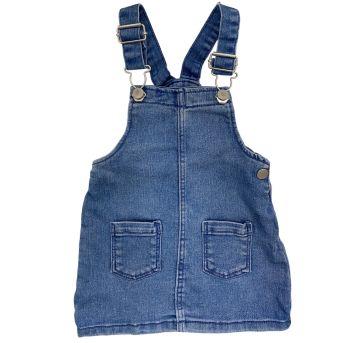 Jardineira Jeans Primark - 9 a 12 meses - Primark