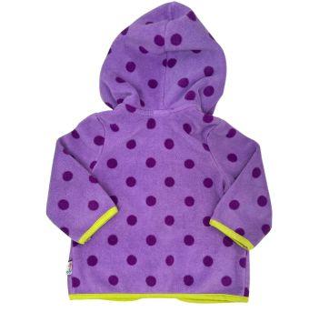 Casaco de Fleece Roxo Gymboree - 9 a 12 meses - Gymboree