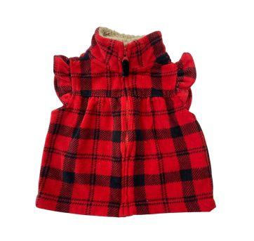 Colete Vermelho Carter`s - 0 a 3 meses - Carter`s