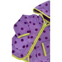 Casaco de Fleece Roxo Gymboree - 9 a 12 meses - Gymboree