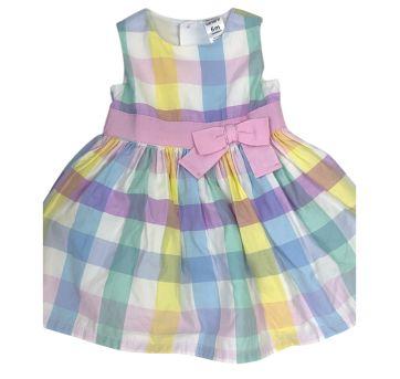 Vestido Colorido Quadriculado Carter`s - 6 meses - Carter`s