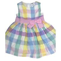 Vestido Colorido Quadriculado Carter`s - 6 meses - Carter`s