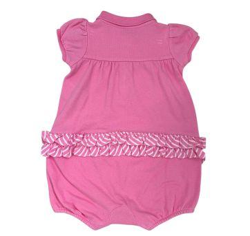 Romper Rosa Verão Polo Ralph Lauren - 6 meses - Polo Ralph Lauren