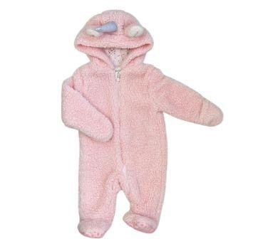 Macacão Pijama Inverno Rosa Primark - 3 meses - Primark