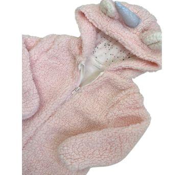 Macacão Pijama Inverno Rosa Primark - 3 meses - Primark