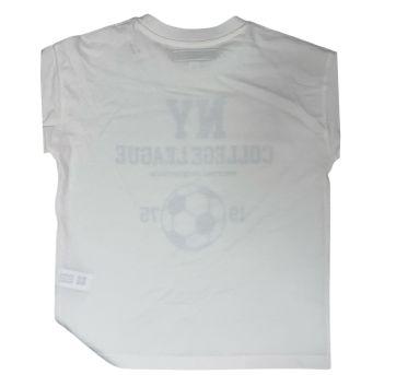 Camiseta Branca Estampada Zara - 6 anos - Zara Baby