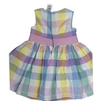 Vestido Colorido Quadriculado Carter`s - 6 meses - Carter`s