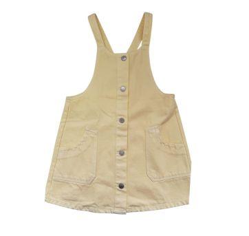 Jardineira Saia Amarela Zara - 4 anos - Zara Baby