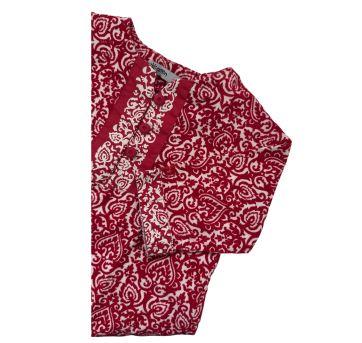 Vestido Manga Longa Green Estampado - 6 a 9 meses - Green