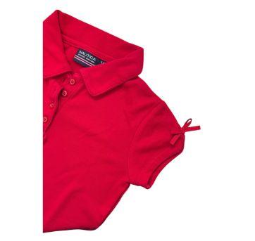 Camiseta Vermelha Nautica Lisa - 6 anos - Náutica