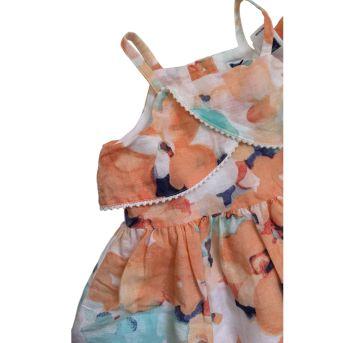 Vestido Estampado Janie&Jack - 12 a 18 meses - Janie and Jack