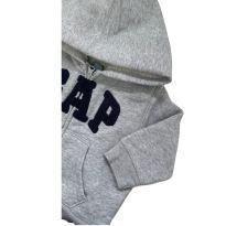Blusa Moletom GAP Cinza - 9 a 12 meses - Gap Kids