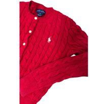Cardigã Tricô Polo Ralph Lauren - 8 anos - Ralph Lauren