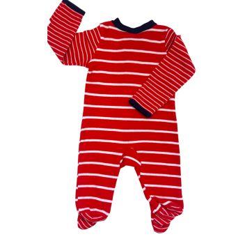 Macacão Manga Longa Listrado Carter`s - Recém Nascido - Carter`s
