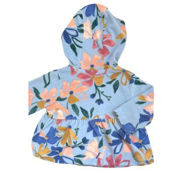 Casaco Com Capuz Estampado Carter`s - 0 a 3 meses - Carter`s