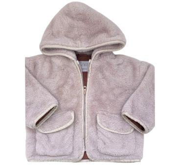 Casaco de Inverno Pelos Cinza Zara - 18 a 24 meses - Zara Baby