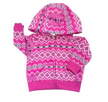 Casaco de Fleece Rosa Carter`s - 0 a 3 meses - Carter`s