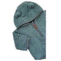 Casaco Inverno com Capuz Azul H&M - 0 a 3 meses - H&M