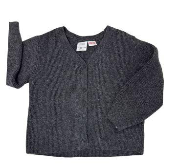 Suéter de Tricô Zara Cinza Chumbo - 4 anos - Zara Baby