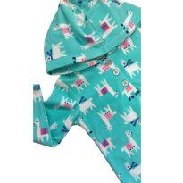 Casaco de Moletom Azul Estampado Carter`s - 2 anos - Carter`s