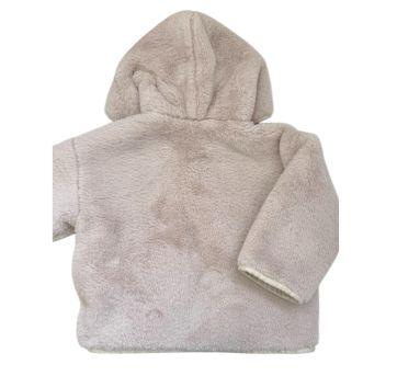 Casaco de Inverno Pelos Cinza Zara - 18 a 24 meses - Zara Baby