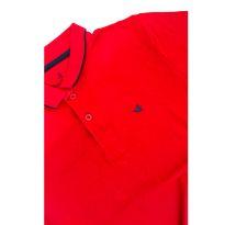 Camiseta Casual Vermelha Brooksfield - 14 anos - Brooksfield Júnior