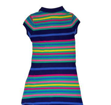 Vestido Polo Listrado Tommy Hilfiger - 10 anos - Tommy Hilfiger