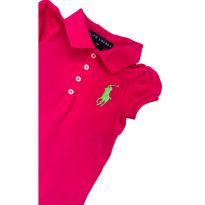 Vestido Polo Ralph Lauren Rosa - 9 meses - Ralph Lauren