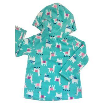 Casaco de Moletom Azul Estampado Carter`s - 2 anos - Carter`s