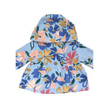 Casaco Com Capuz Estampado Carter`s - 0 a 3 meses - Carter`s