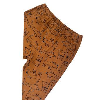 Calça Casual Marrom Carter`s - 18 a 24 meses - Carter`s