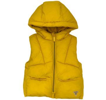 Colete Meia Estação Amarelo Zara - 12 a 18 meses - Zara Baby