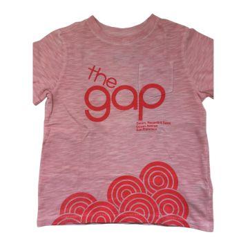 Camiseta Rosa Estampada GAP - 5 anos - Gap Kids