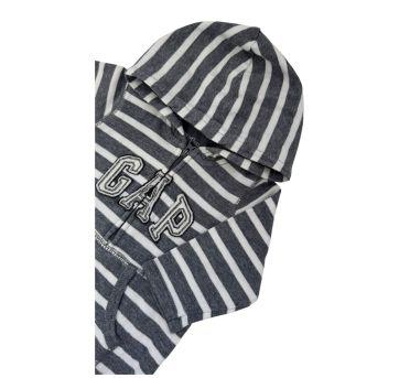 Macacão Manga Longa Listrado GAP - 3 a 6 meses - Gap Kids