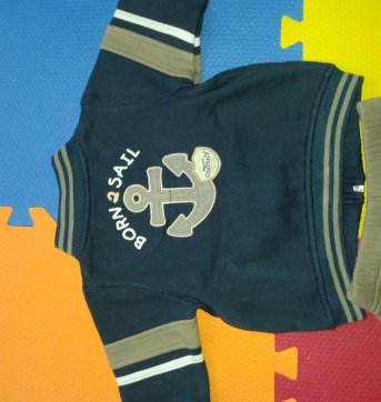 Conjunto de moleton Tip top tam Extra G - 9 a 12 meses - Tip Top