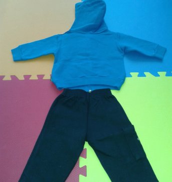 Conjunto de moleton Kily tam G - 9 a 12 meses - Kyly