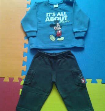 Conjunto de moleton malwe tam M - 9 meses - Malwee