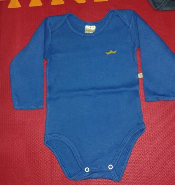 3 Bodys manga longa best club tam G - 9 a 12 meses - Best Club