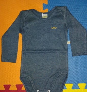 3 Bodys manga longa best club tam G - 9 a 12 meses - Best Club