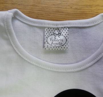 NOVA - Camiseta Coração tam 1 ano VICTÓRIA AUGUSTO!! - 1 ano - Victoria Augusto