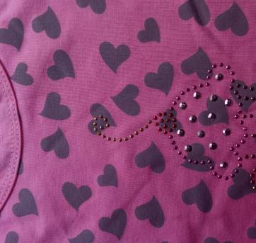 NOVO - Vestido Corações Tam 3 anosum amor!! - 3 anos - Victoria Augusto