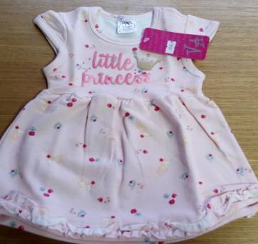 NOVO - Vestido Bebê Molecotton Tam M de grifeExclusivo!! - 3 a 6 meses - Victoria Augusto